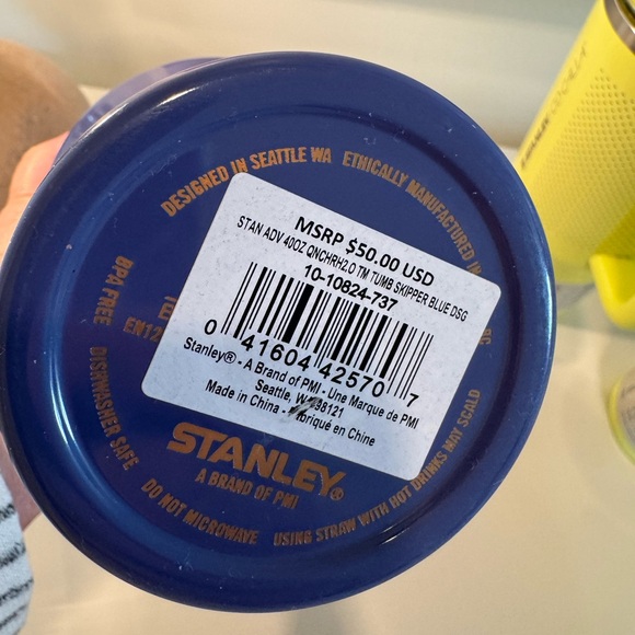 Stanley exclusive Calia 40oz Quencher H2.0 Tumbler Skipper Blue NEW - Picture 4 of 6